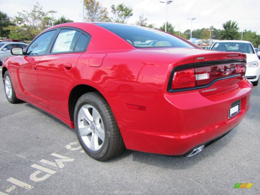 Redline 3-Coat Pearl 2012 Dodge Charger SE Exterior Photo #54548130