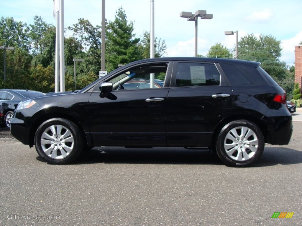 Crystal Black Pearl 2010 Acura RDX SH-AWD Technology Exterior Photo #54548144
