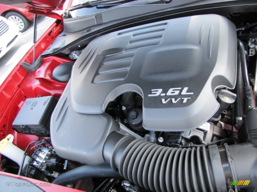 2012 Dodge Charger SE 3.6 Liter DOHC 24-Valve Pentastar V6 Engine Photo #54548202