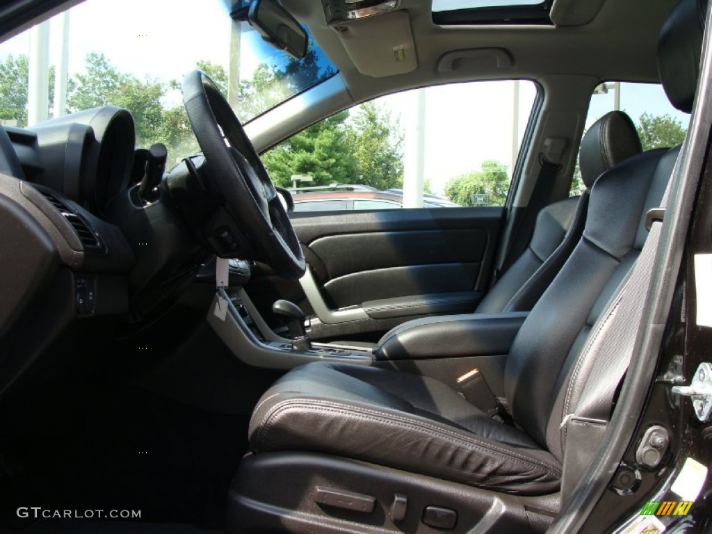 Ebony Interior 2010 Acura RDX SH-AWD Technology Photo #54548226