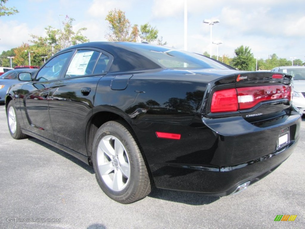 Pitch Black 2012 Dodge Charger SE Exterior Photo #54548349