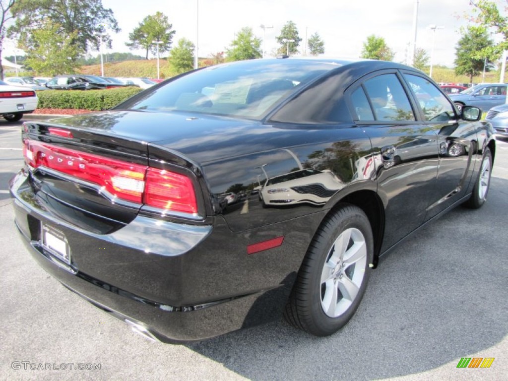 Pitch Black 2012 Dodge Charger SE Exterior Photo #54548358