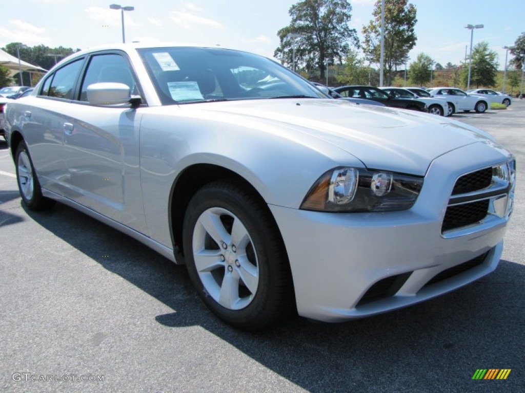 Bright Silver Metallic 2012 Dodge Charger SE Exterior Photo #54548481