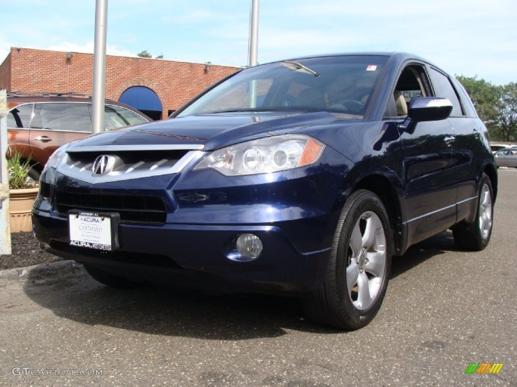 2008 RDX Technology - Royal Blue Pearl / Taupe photo #1