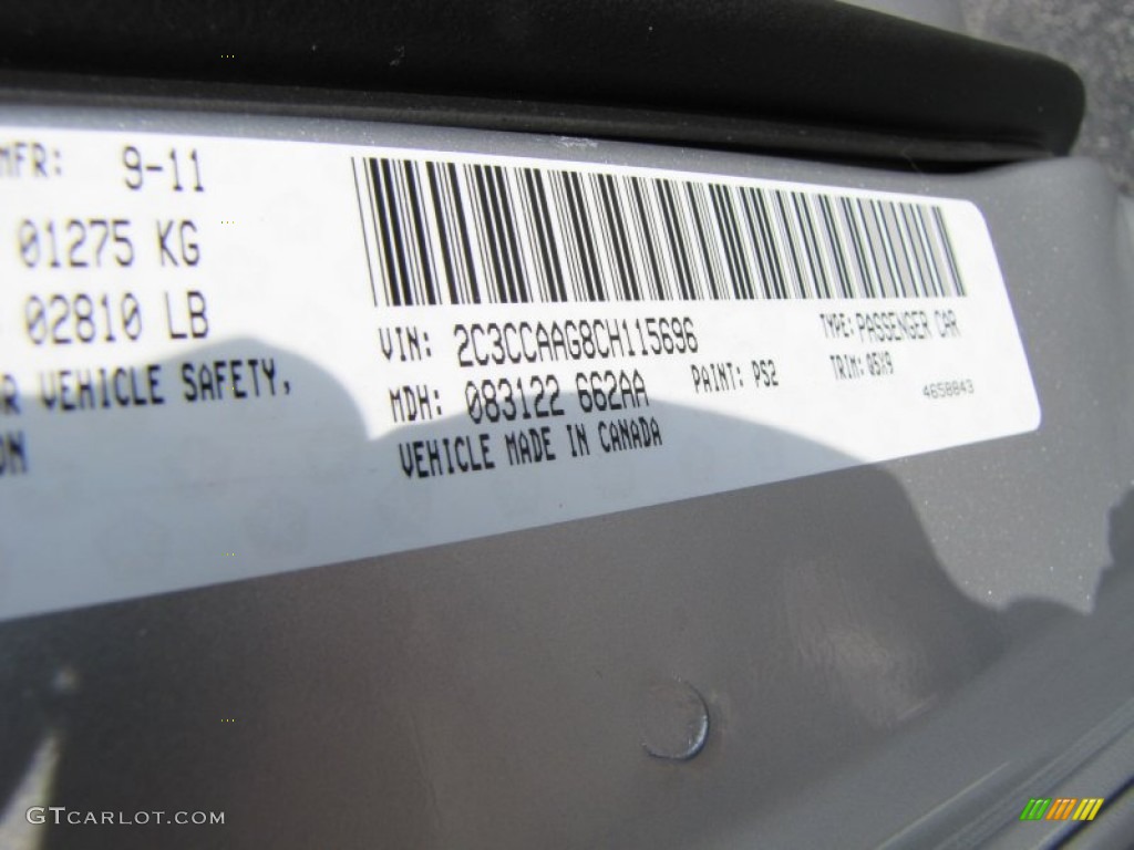2012 300  - Bright Silver Metallic / Black photo #12