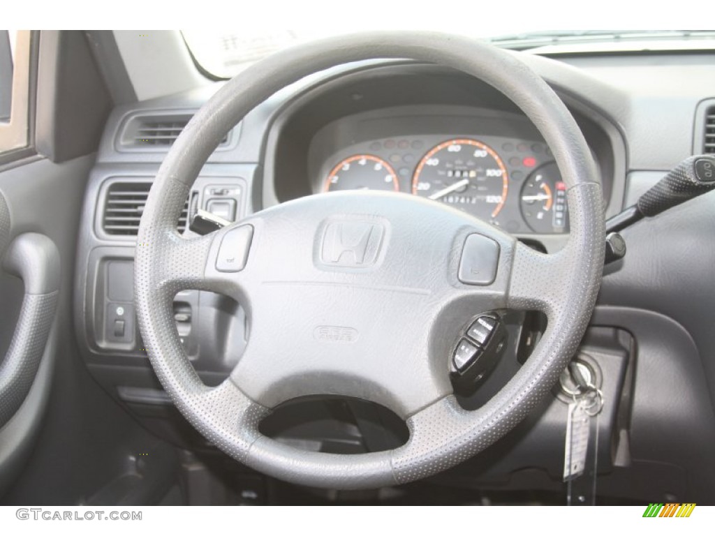 1999 Honda CR-V LX Charcoal Steering Wheel Photo #54548709