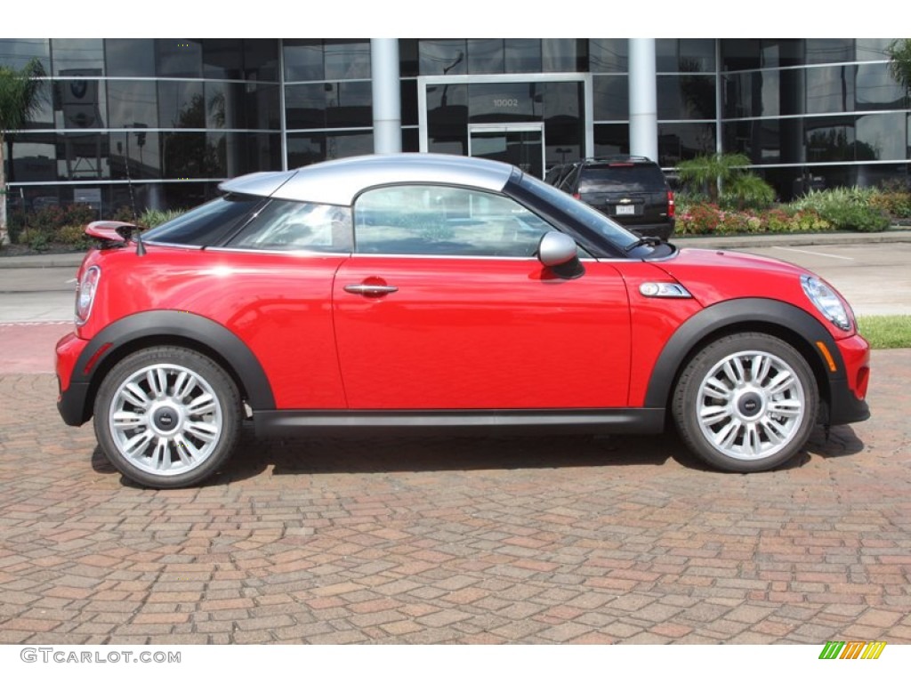 Chili Red 2012 Mini Cooper S Coupe Exterior Photo #54548799