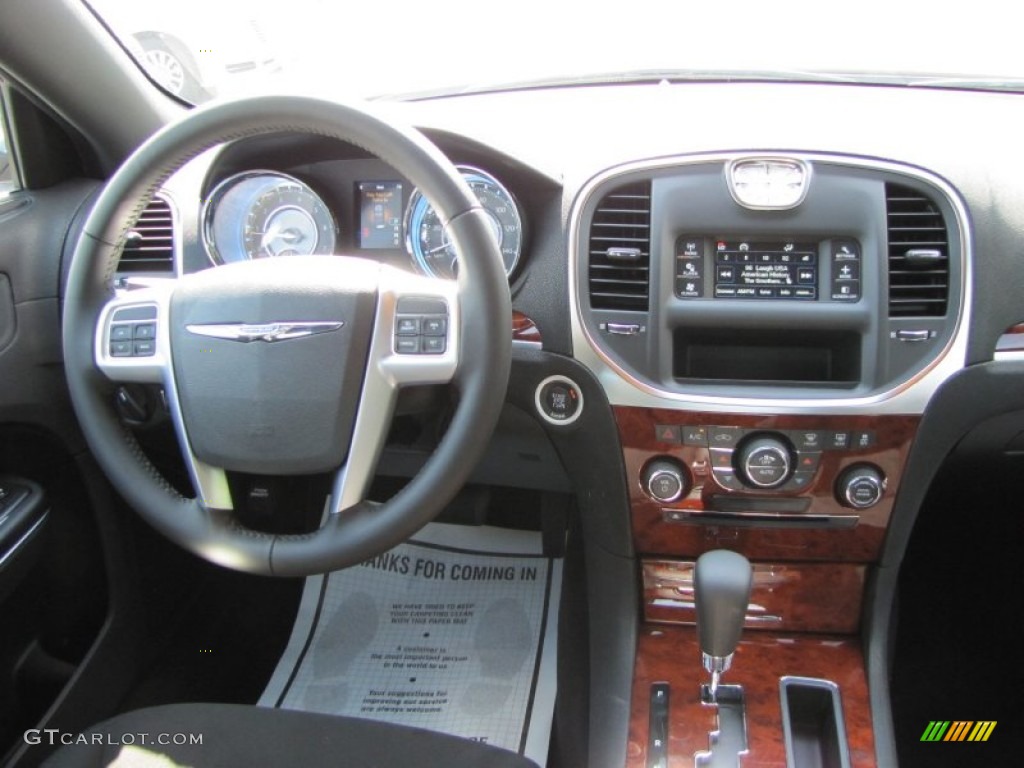 2012 Chrysler 300 Standard 300 Model Black Dashboard Photo #54548862