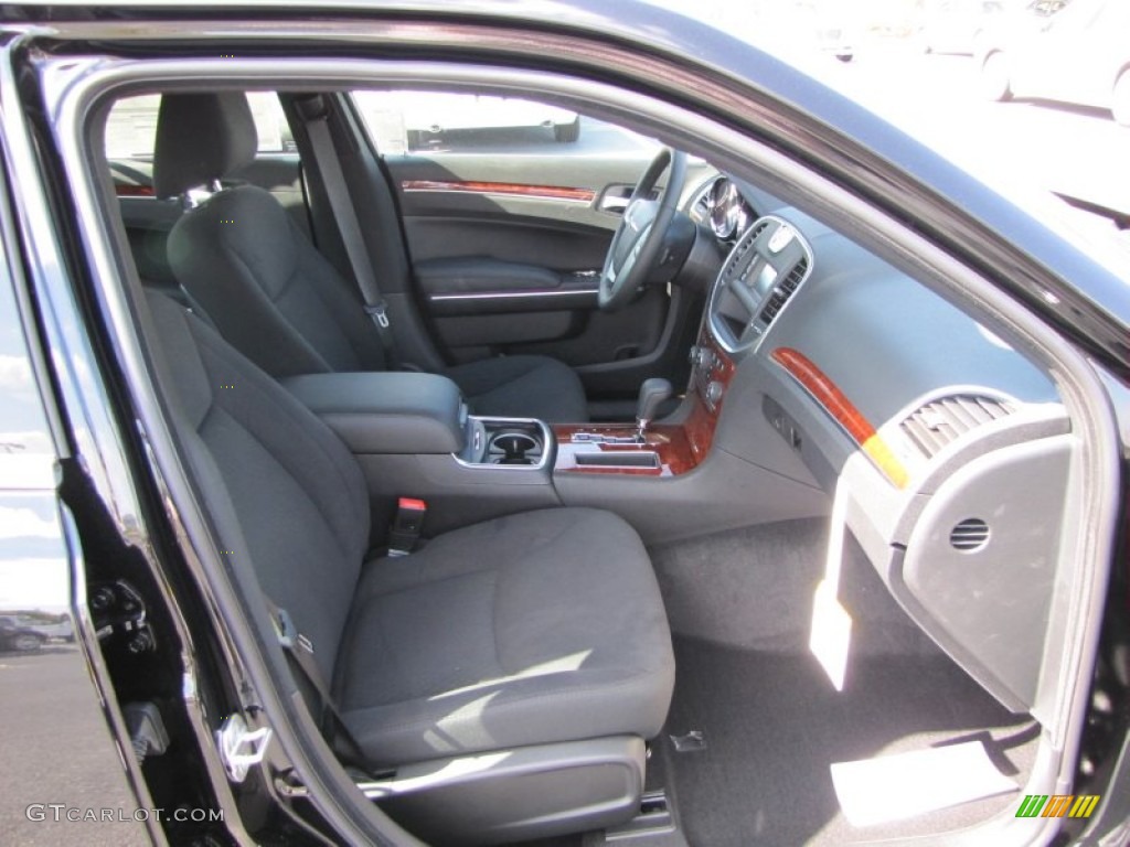 Black Interior 2012 Chrysler 300 Standard 300 Model Photo #54548961