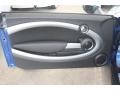 Punch Carbon Black Leather 2012 Mini Cooper S Coupe Door Panel