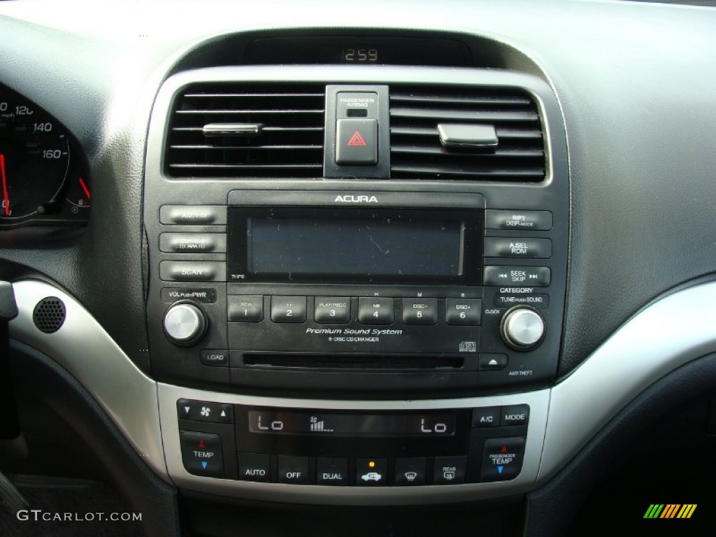 2008 TSX Sedan - Carbon Gray Pearl / Ebony photo #24