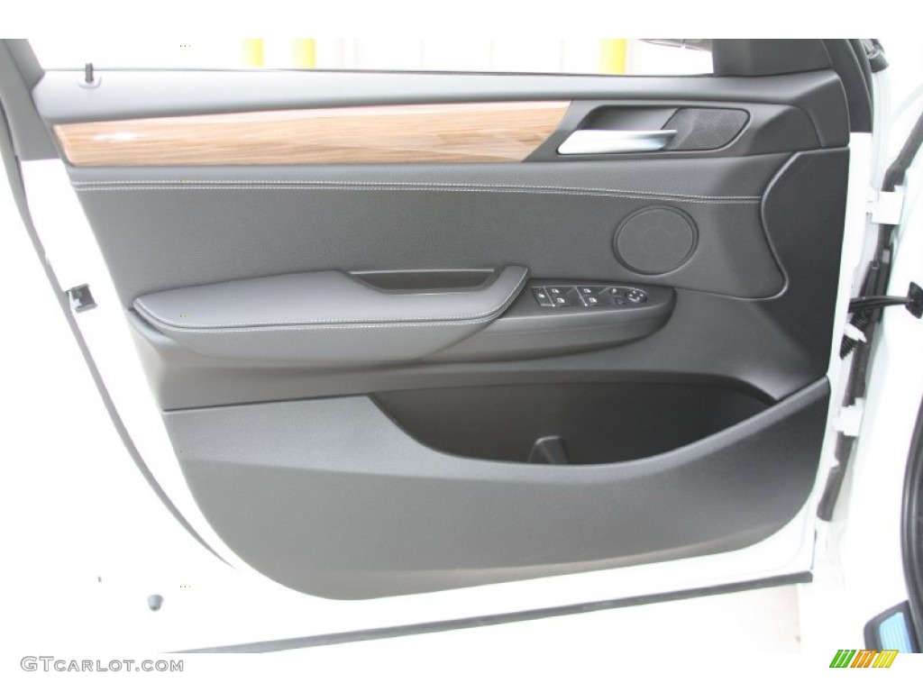 2011 BMW X3 xDrive 35i Black Door Panel Photo #54549276