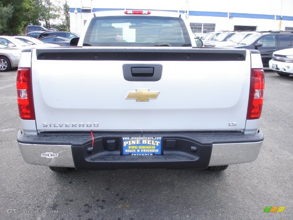 2011 Silverado 1500 Regular Cab - Sheer Silver Metallic / Dark Titanium photo #5