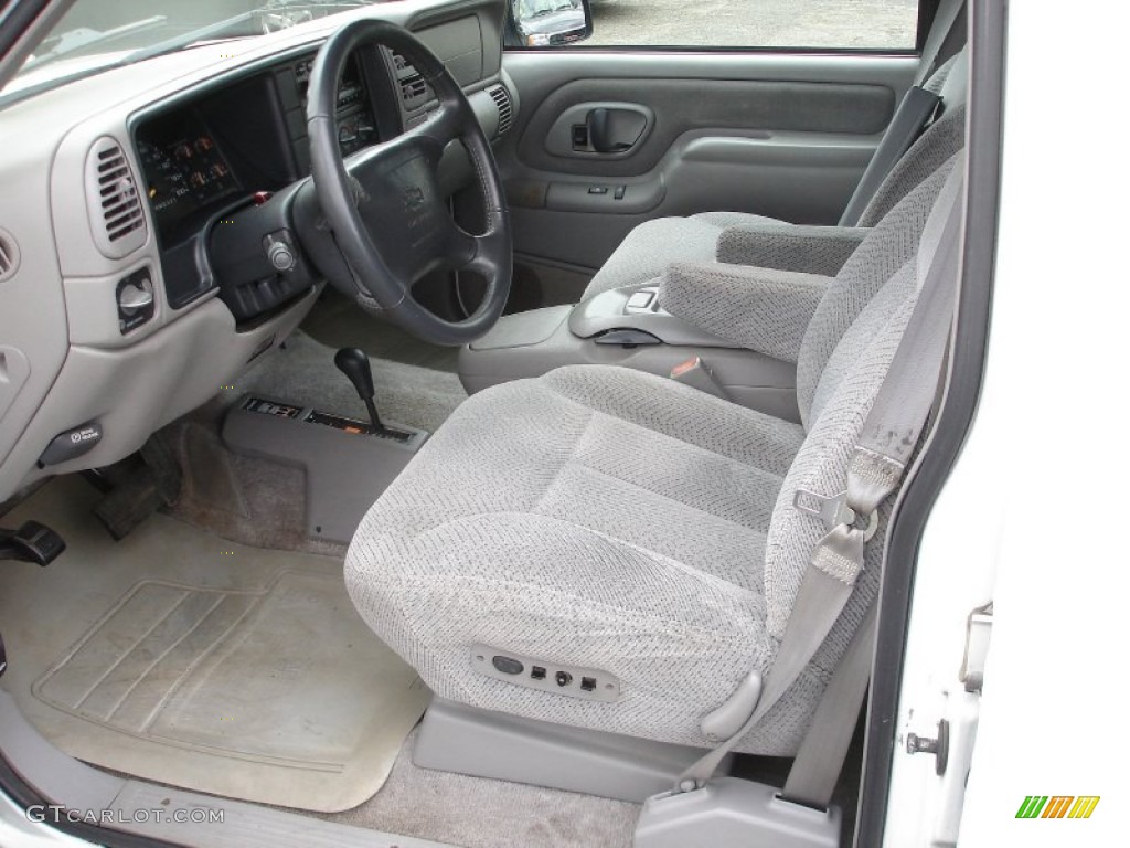 Pewter Interior 1997 Chevrolet Tahoe LS 4x4 Photo #54550857