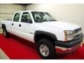 2004 Summit White Chevrolet Silverado 3500HD Crew Cab 4x4  photo #1