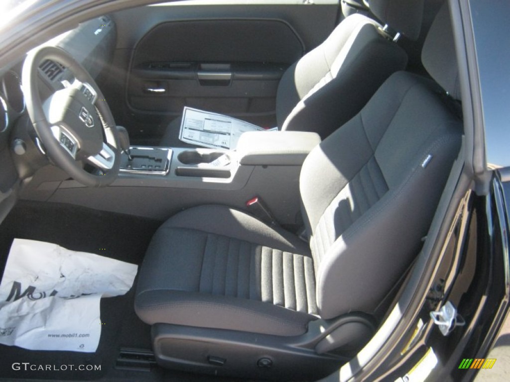 Dark Slate Gray Interior 2012 Dodge Challenger R/T Photo #54552458