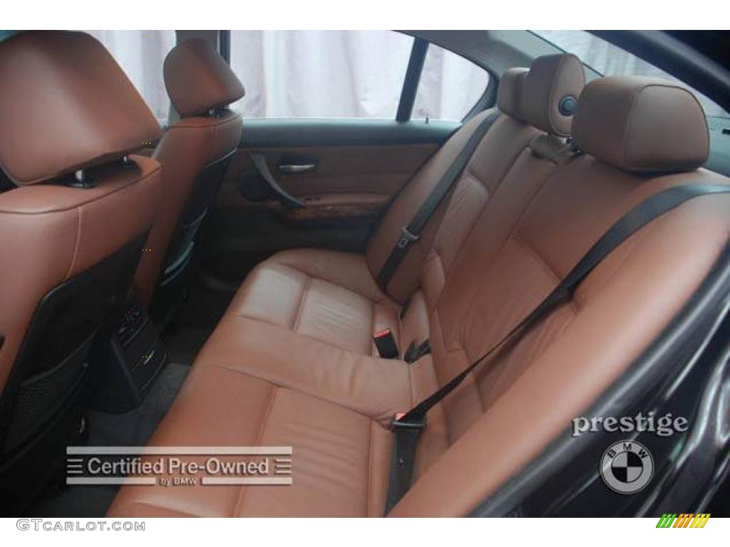 2006 3 Series 330xi Sedan - Jet Black / Terra/Black Dakota Leather photo #12