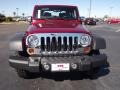 2011 Deep Cherry Red Crystal Pearl Jeep Wrangler Sport S 4x4  photo #2
