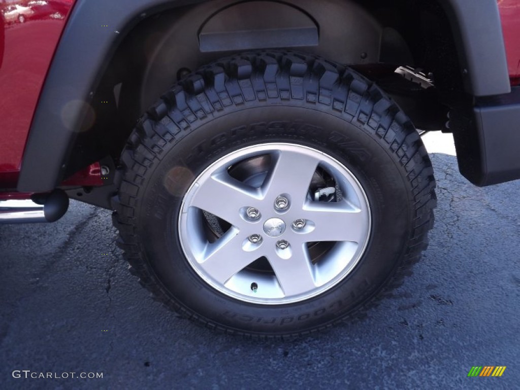 2011 Wrangler Sport S 4x4 - Deep Cherry Red Crystal Pearl / Black photo #13