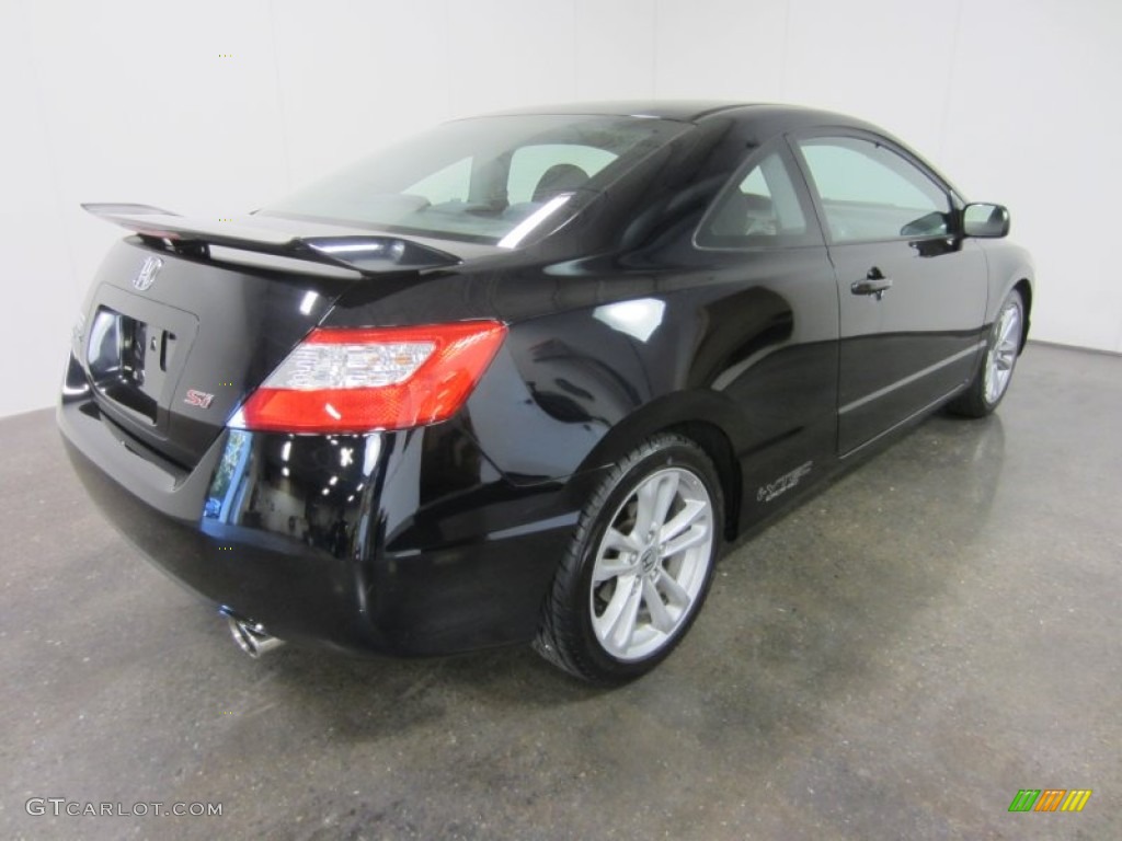 Nighthawk Black Pearl 2007 Honda Civic Si Coupe Exterior Photo #54554328