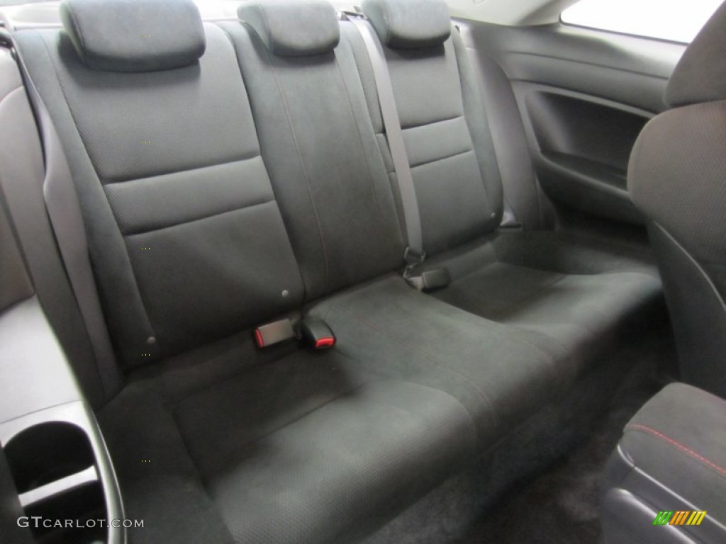 Black Interior 2007 Honda Civic Si Coupe Photo #54554418