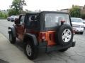 2011 Mango Tango Pearl Jeep Wrangler Sport 4x4  photo #6