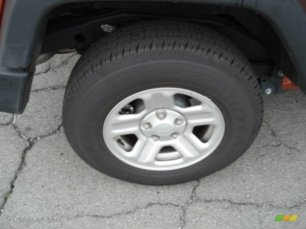 2011 Wrangler Sport 4x4 - Mango Tango Pearl / Black photo #9