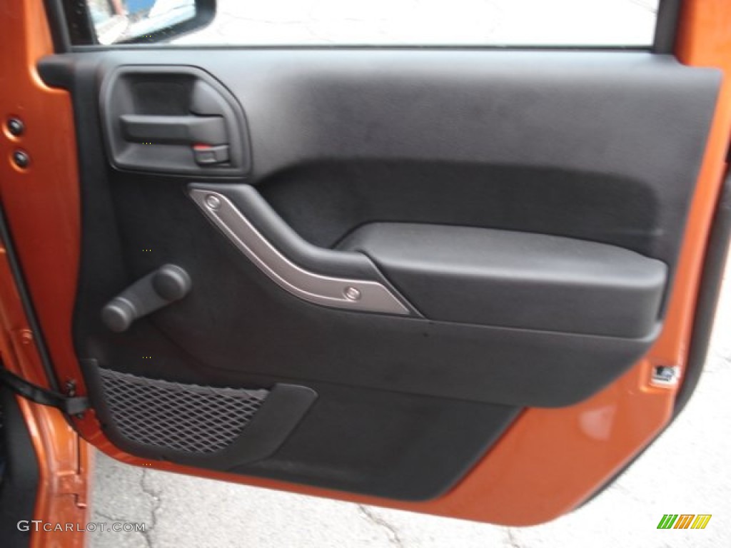 2011 Wrangler Sport 4x4 - Mango Tango Pearl / Black photo #20