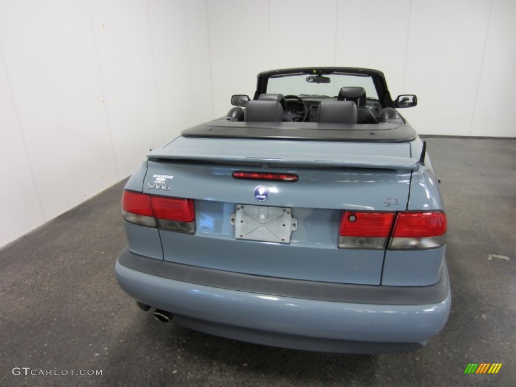 2003 9-3 SE Convertible - Dolphin Grey / Charcoal Grey photo #10