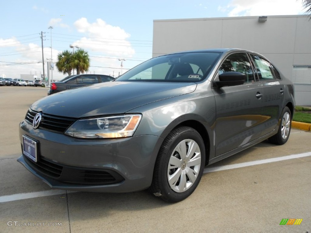 Platinum Gray Metallic 2012 Volkswagen Jetta S Sedan Exterior Photo #54555042