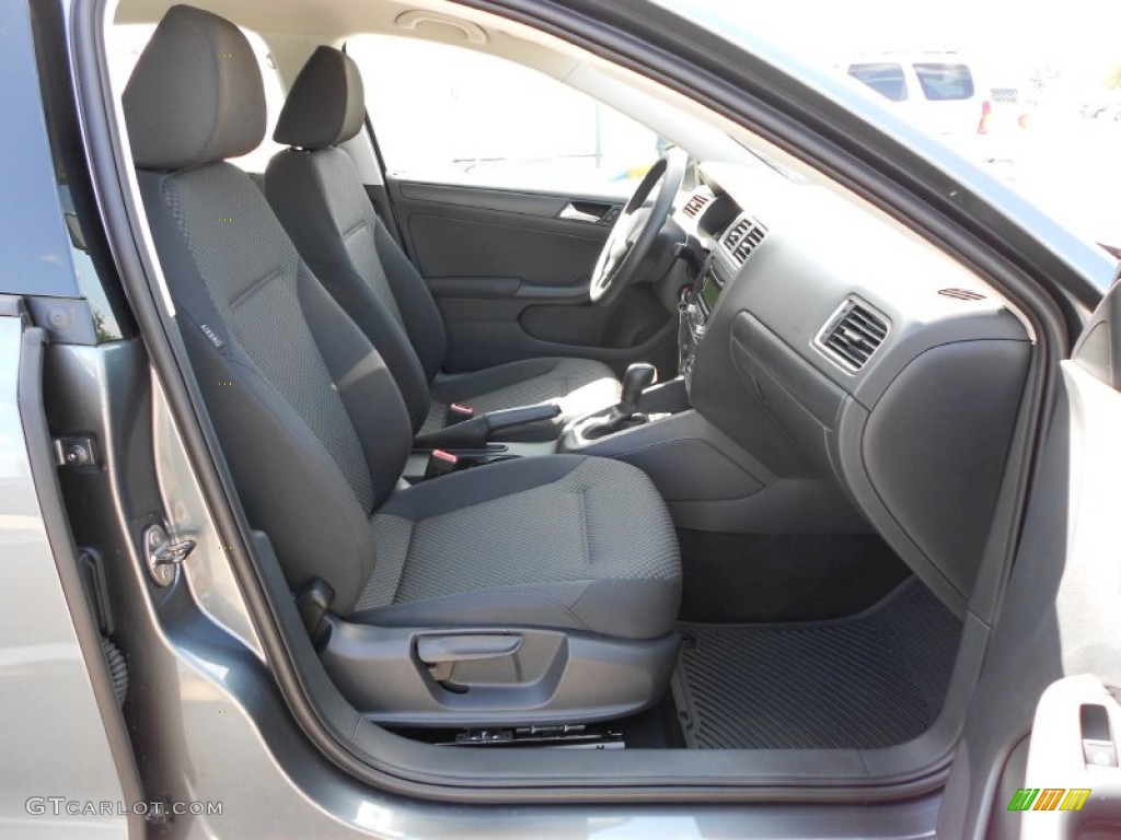 Titan Black Interior 2012 Volkswagen Jetta S Sedan Photo #54555132