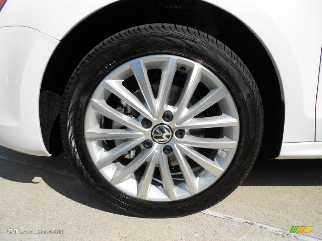 2012 Volkswagen Jetta SEL Sedan Wheel Photo #54555293