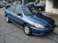 2002 Atlantic Blue Kia Rio Sedan  photo #2