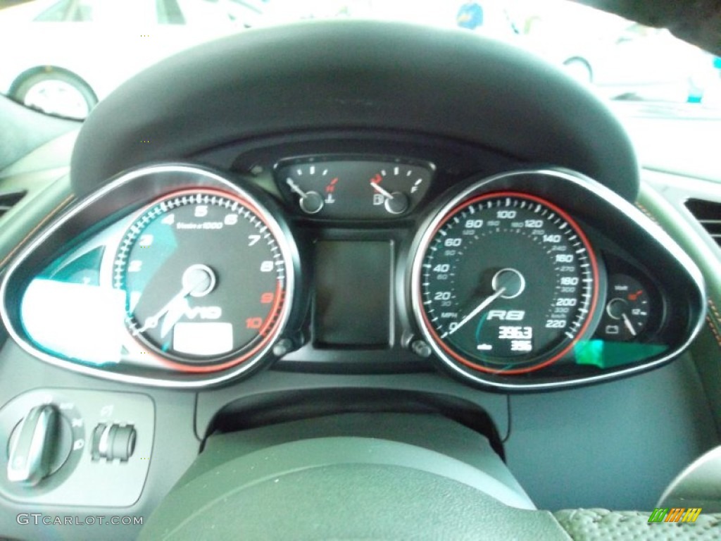 2011 Audi R8 5.2 FSI quattro Gauges Photo #54555921