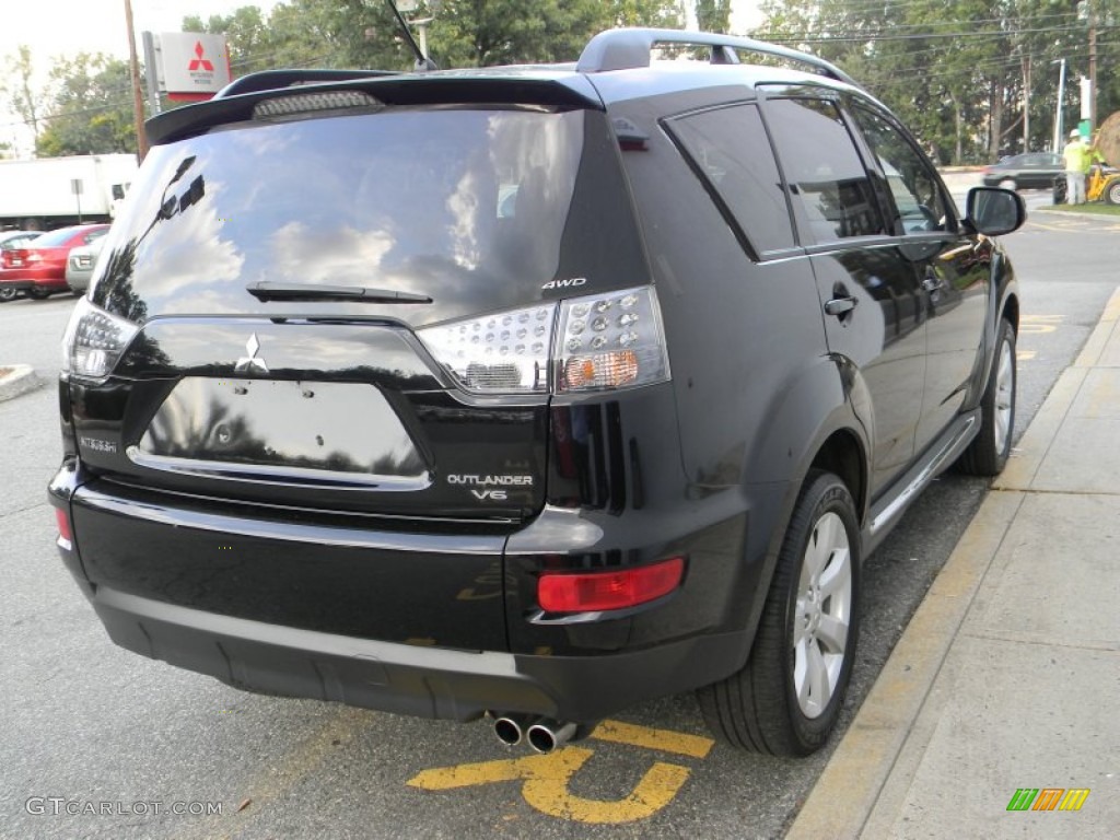 Labrador Black Pearl 2010 Mitsubishi Outlander XLS 4WD Exterior Photo #54556338