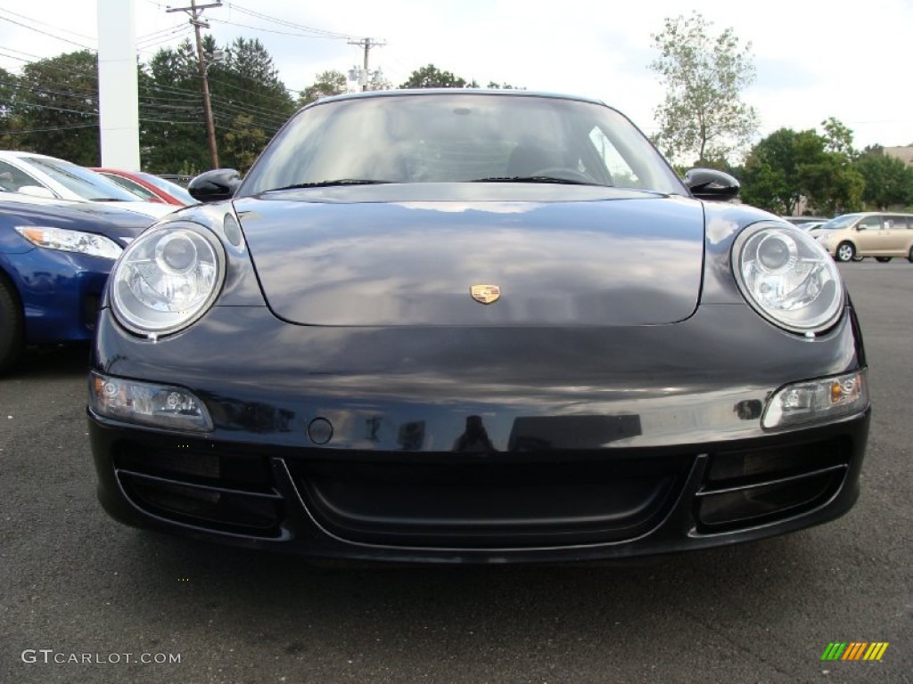 2008 911 Carrera 4S Coupe - Black / Black photo #2