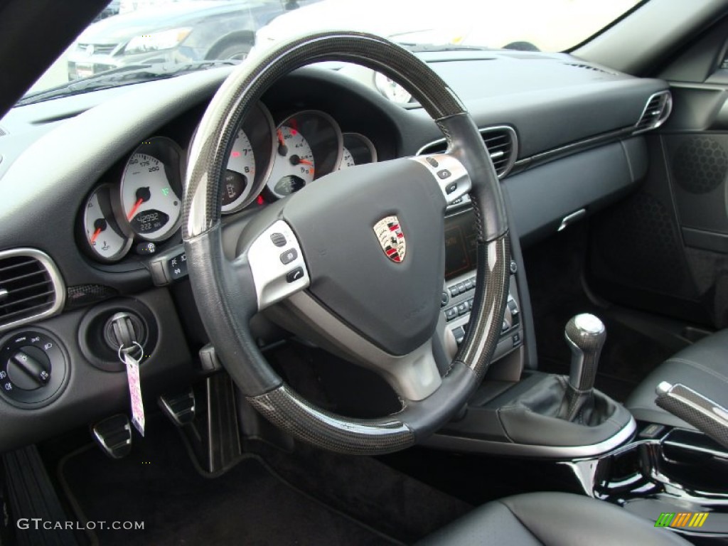 2008 911 Carrera 4S Coupe - Black / Black photo #10