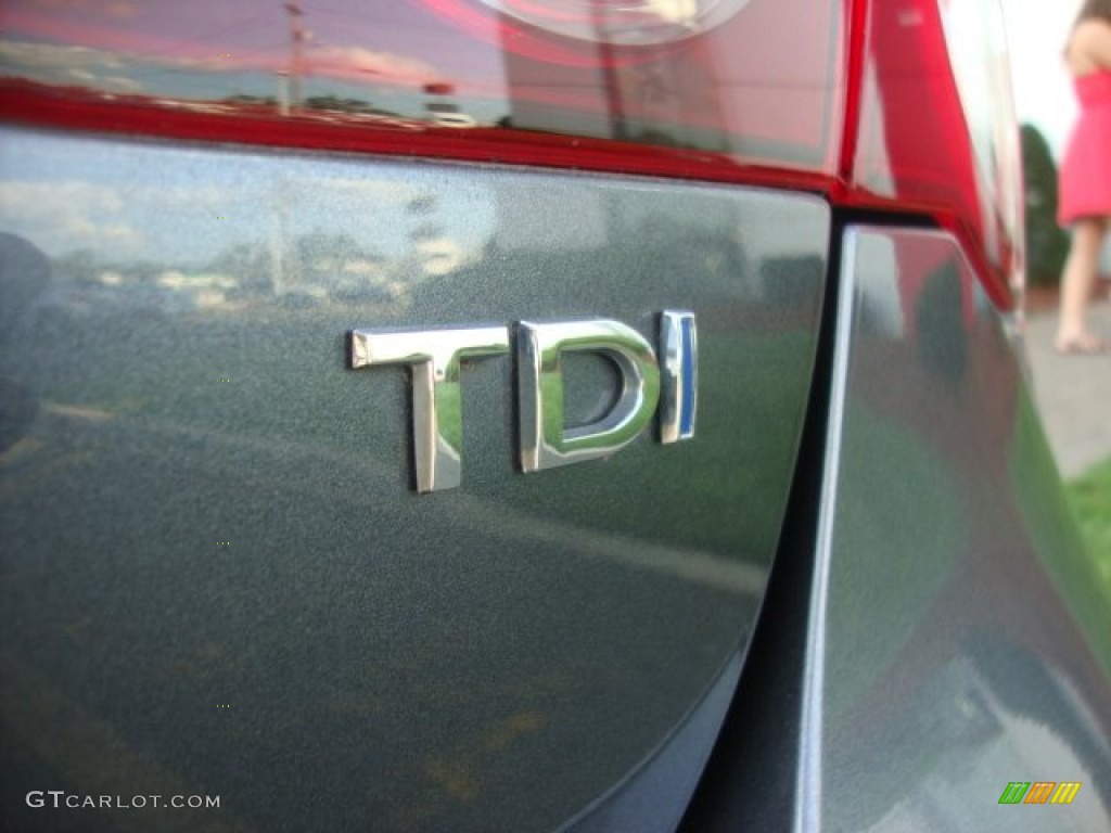 2009 Jetta TDI Sedan - Platinum Gray Metallic / Anthracite photo #5