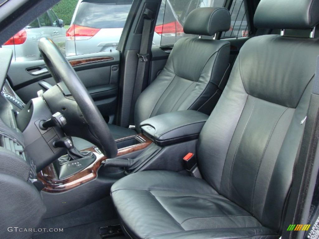 Black Interior 2006 BMW X5 4.8is Photo #54557841