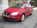 2009 Salsa Red Volkswagen Jetta Wolfsburg Edition Sedan  photo #2