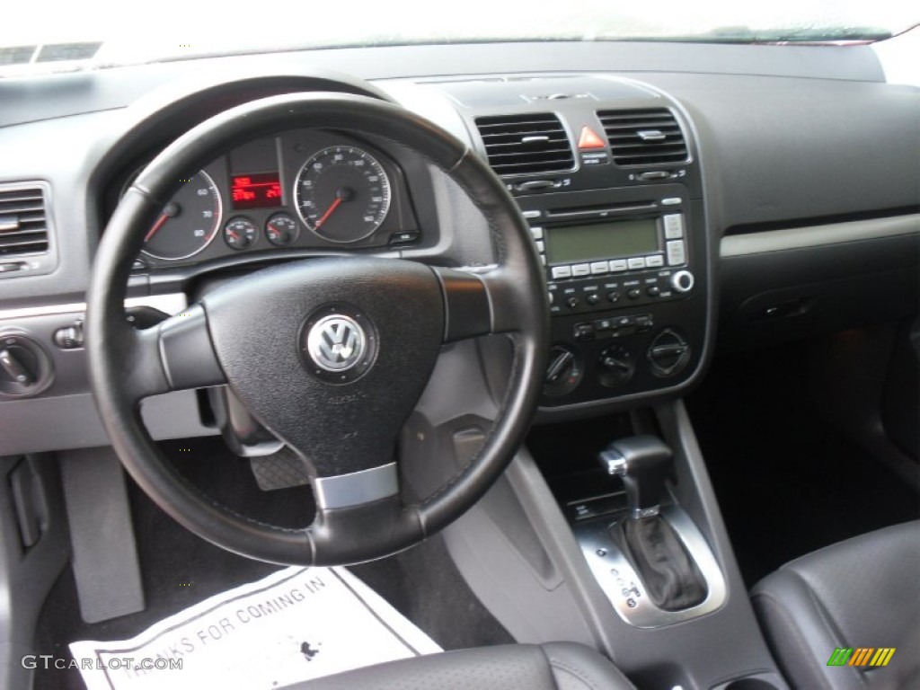 2009 Volkswagen Jetta Wolfsburg Edition Sedan Anthracite Dashboard Photo #54558087