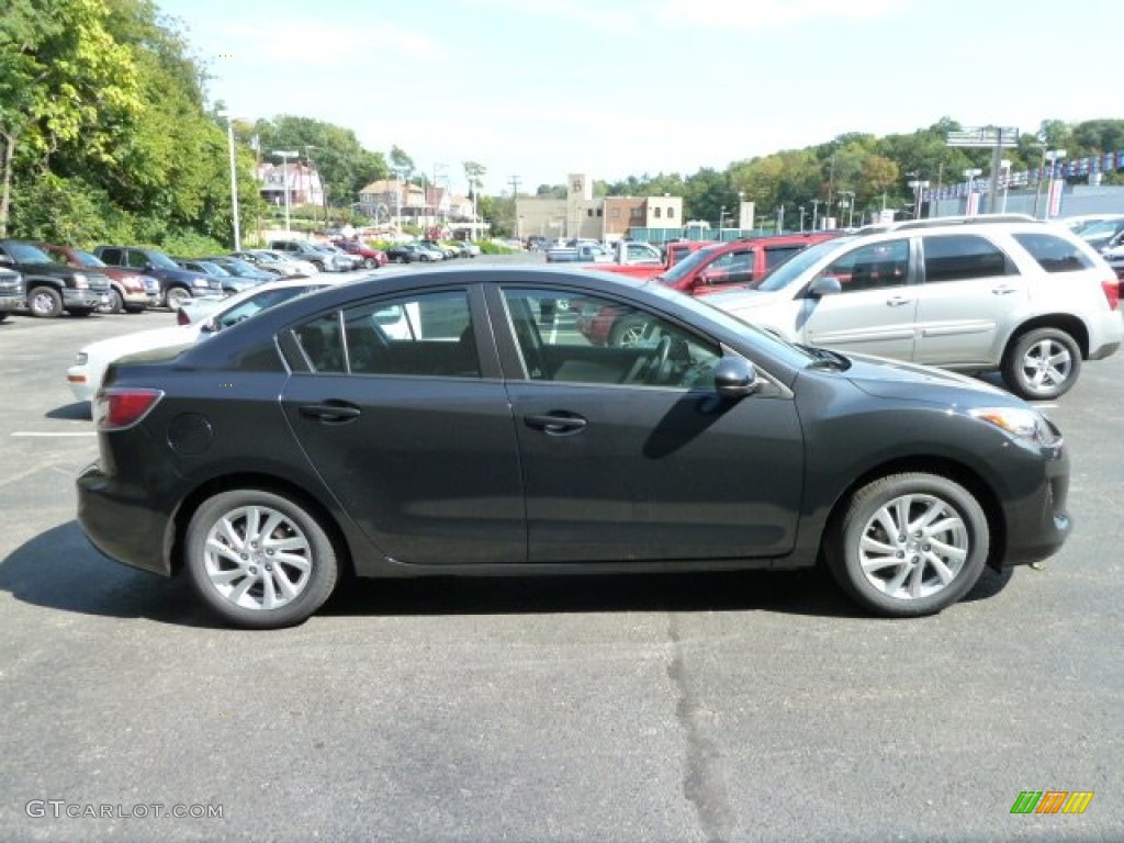 Black Mica 2012 Mazda MAZDA3 i Sport 4 Door Exterior Photo #54558876