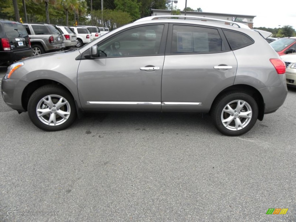 2011 Rogue SV - Platinum Graphite / Black photo #2