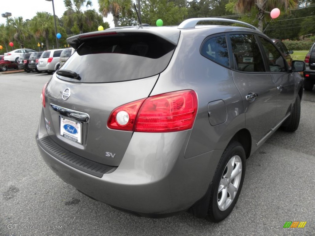 2011 Rogue SV - Platinum Graphite / Black photo #13