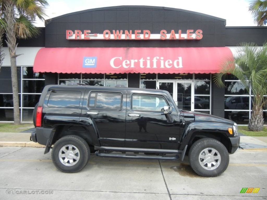 Black Hummer H3