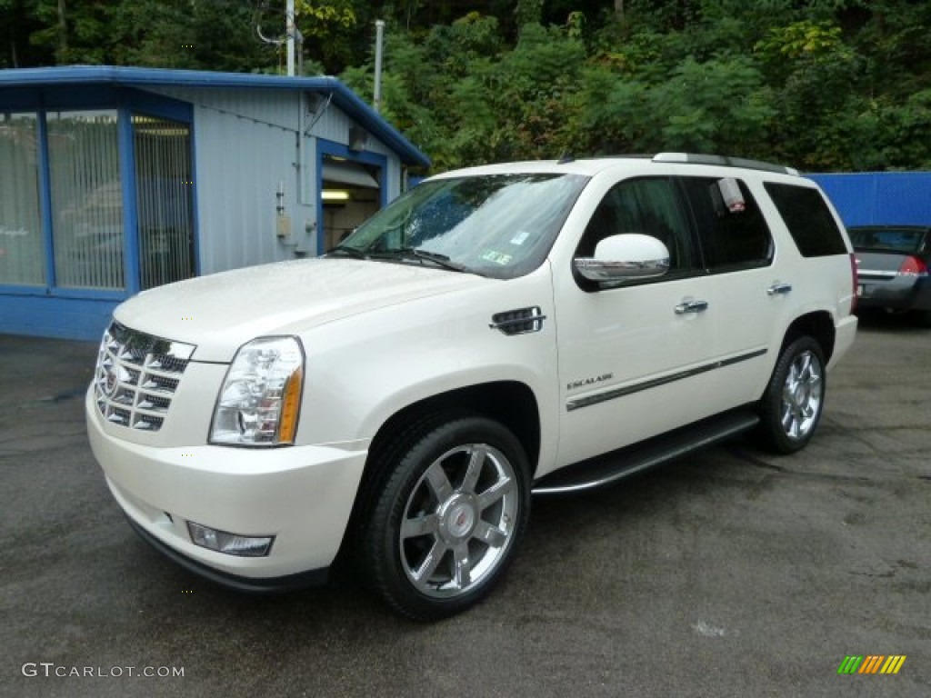 White Diamond Tricoat Cadillac Escalade