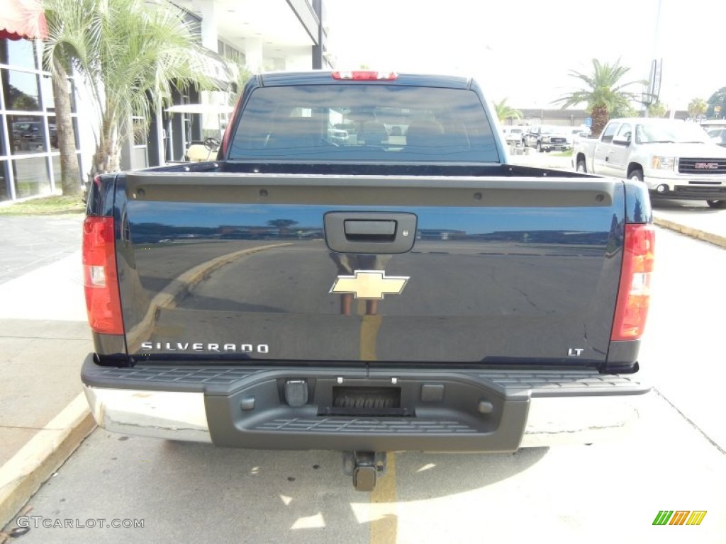 Dark Blue Metallic 2007 Chevrolet Silverado 1500 LT Crew Cab Exterior Photo #54560616