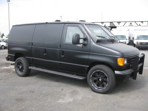 2003 Ford E Series Van E350 Super Duty Armored Cargo Van Data, Info and Specs