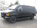 2003 Black Ford E Series Van E350 Super Duty Armored Cargo Van  photo #3