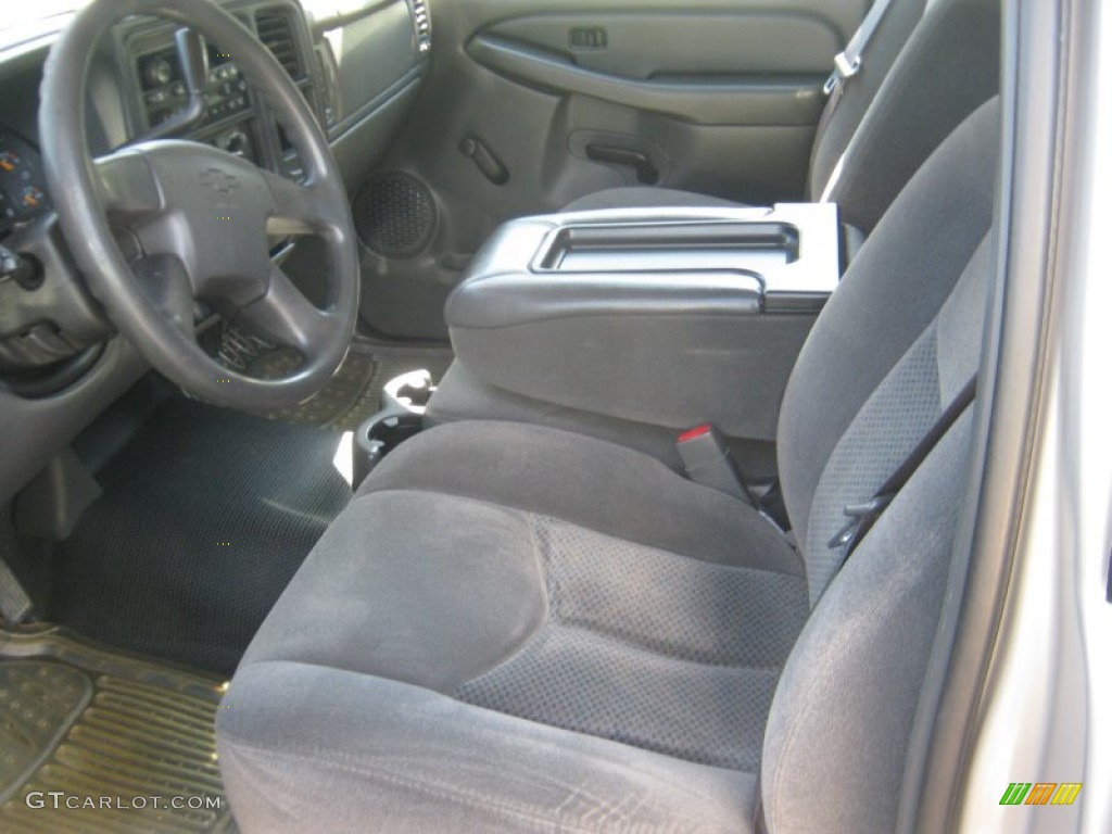 2006 Silverado 1500 LS Regular Cab - Silver Birch Metallic / Dark Charcoal photo #8